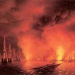 Синопской сражение - И. К. Айвазовский. "Синопский бой 1853 года"